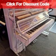 Steinhoven SU123 Crystal Upright Piano Steinhoven SU123 Crystal Upright Piano